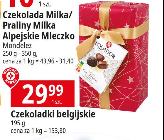 Czekoladki deserowe Wiod膮ca marka equador promocja