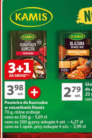 Panierka chrupiący kurczak paprykowa Kamis promocja