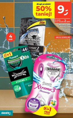 Maszynka do golenia Wilkinson Sword Xtreme 3 Beauty promocja w Dealz