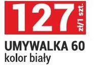 Umywalka 60 kolor biały promocja w Merkury Market