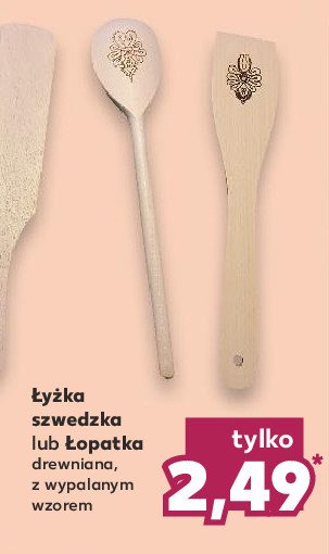 Łyżka szwedzka drewniana promocja