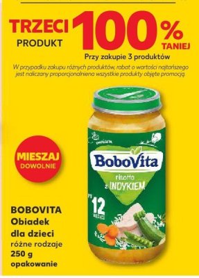 Obiadek dla dzieci BoboVita promocja w Kaufland