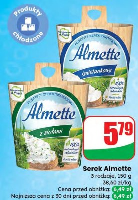 Serek 3 rodzaje promocja w Dino