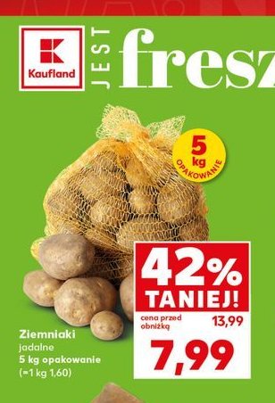 Ziemniaki promocja w Kaufland