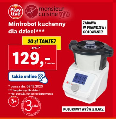 Minirobot kuchenny Playtive promocja