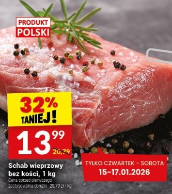 Schab wieprzowy bez kości promocja w Twój Market