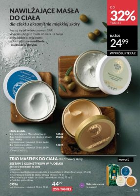 Masło do ciała z drobinkami złota promocja w AVON