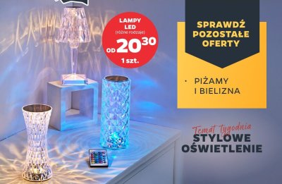 Lampa LED Netto promocja