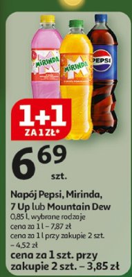 Napój Pepsi 0.85l promocja w Auchan