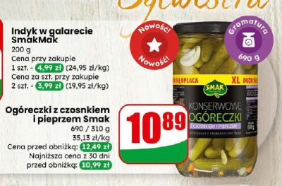Indyk w galarecie SmakMak promocja w Dino