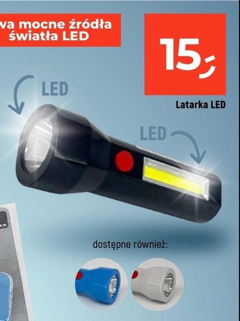 Latarka led promocja