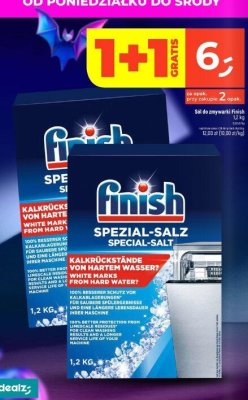 Sól do zmywarki Finish Spezial-Salz promocja w Dealz