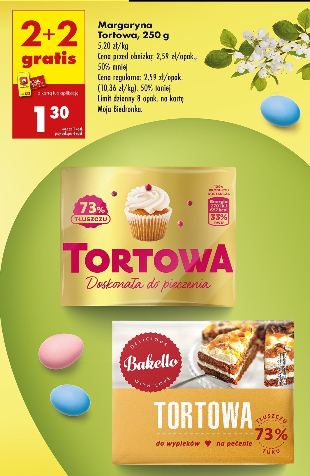 Margaryna tortowa Bakello promocja