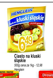 Ciasto na kluski 艣l膮skie Henglein promocja