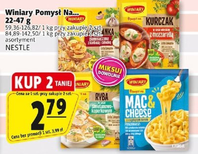 Winiary Pomysł Na... 22-47 g NESTLE różne rodzaje promocja w Prim Market