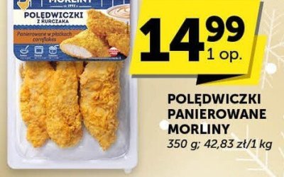 Polędwiczki panierowane Morliny promocja w Euro Sklep