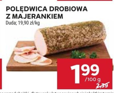 Polędwica drobiowa z majerankiem  promocja w Stokrotka