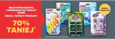 Kostki i zawieszki do toalet Shine promocja w Netto