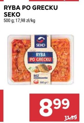 Ryba po grecku Seko promocja w Stokrotka