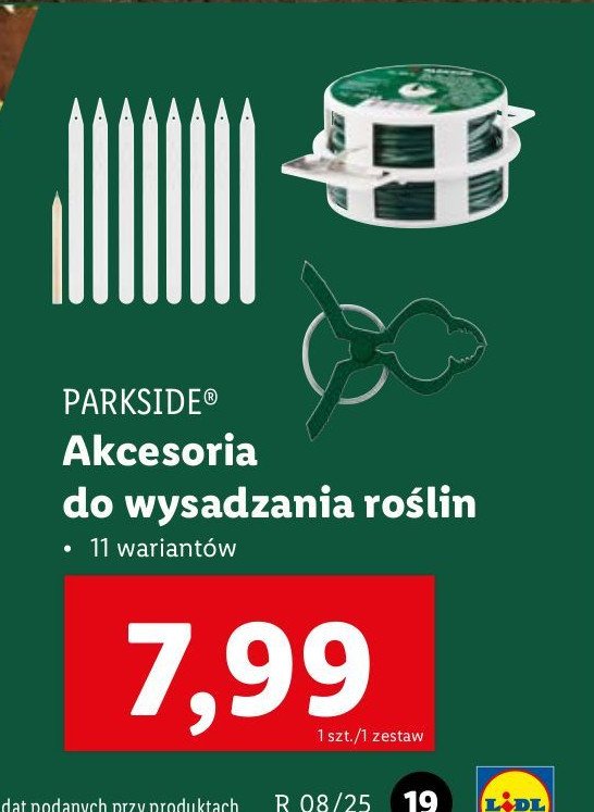 Drut do podwiązania roślin Parkside promocja w Lidl