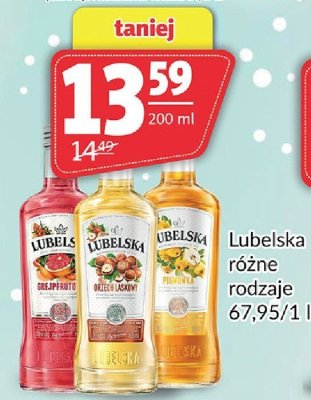 Wódka Lubelska różne rodzaje promocja w Prim Market