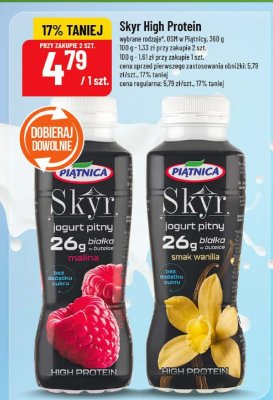 Jogurt Skyr High Protein Piątnica wanilia promocja w POLOmarket