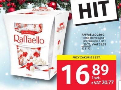 Raffaello 230 g promocja w Selgros