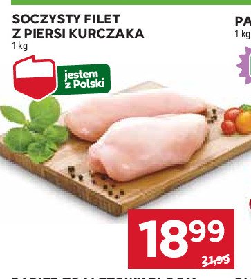 Filet z piersi kurczaka promocja w Stokrotka