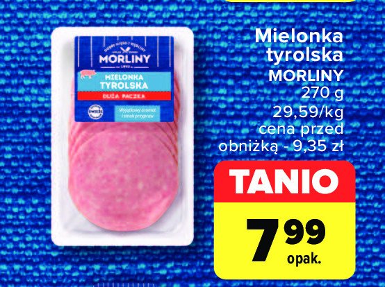 Mielonka tyrolska Morliny promocja