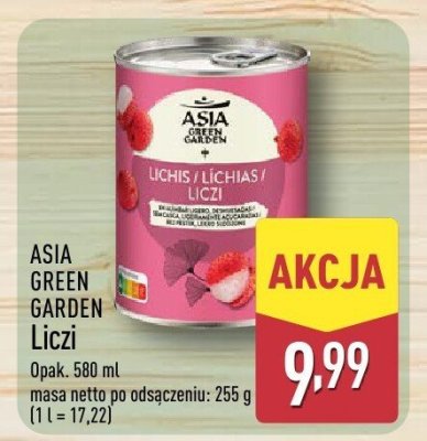 Liczi ASIA GREEN GARDEN promocja w Aldi
