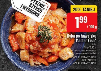 Ryba po hawajsku Master Fish promocja w POLOmarket