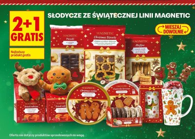 Ciastka MAGNETIC Pierniki w czekoladzie promocja w Biedronka