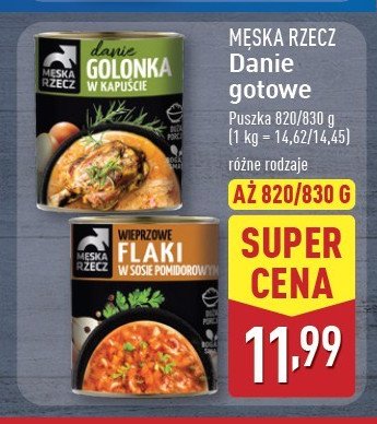 Golonka z kapustą Stoczek męska rzecz promocja w Aldi