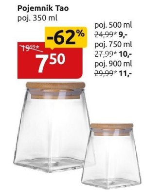 Pojemnik Tao promocja w Black Red White