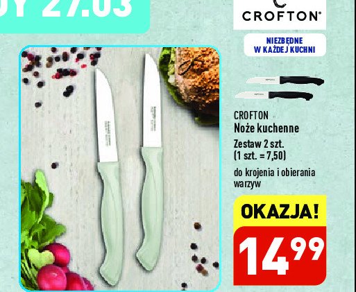 Noże kuchenne Crofton promocja