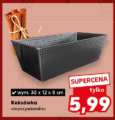 Keksówka 30 x 12 x 8 cm promocja