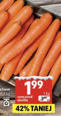 Marchew promocja w Delikatesy Centrum