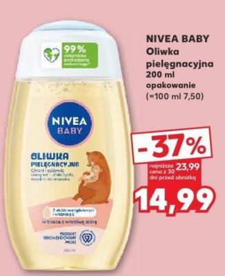 Oliwka pielęgnacyjna NIVEA BABY promocja w Kaufland