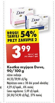 Mydło Dove promocja w Biedronka