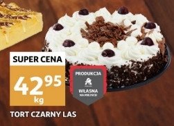 Tort czarny las Auchan promocja