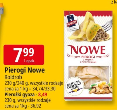Pierogi Nowe Roldrob promocja w Leclerc