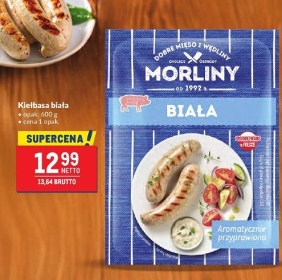 Kie艂basa bia艂a parzona Tarczy艅ski promocja w Makro