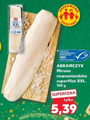 Miruna nowozelandzka superfilet XXL 100 g promocja w Kaufland