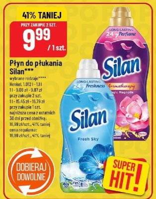 Płyn do płukania Silan promocja w POLOmarket