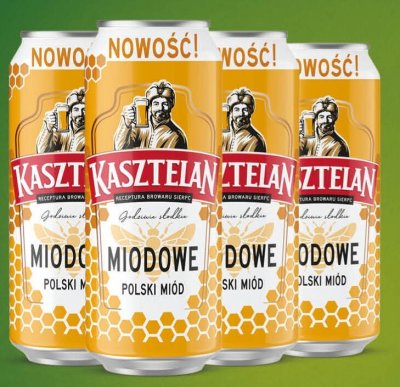 Piwo Kasztelan miodowe 0,5 L promocja w Duży Ben