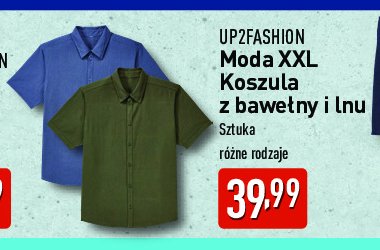 Koszula m臋ska z lnem Up2fashion promocja