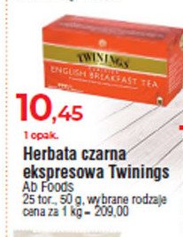 Herbata Twinings english breakfast tea promocja