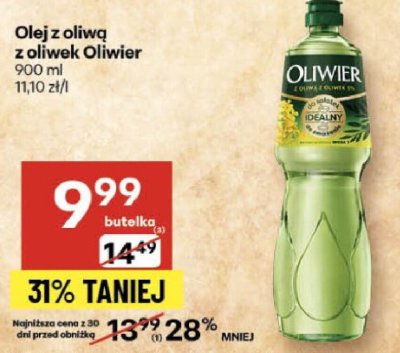 Oliwa z oliwek promocja w Delikatesy Centrum