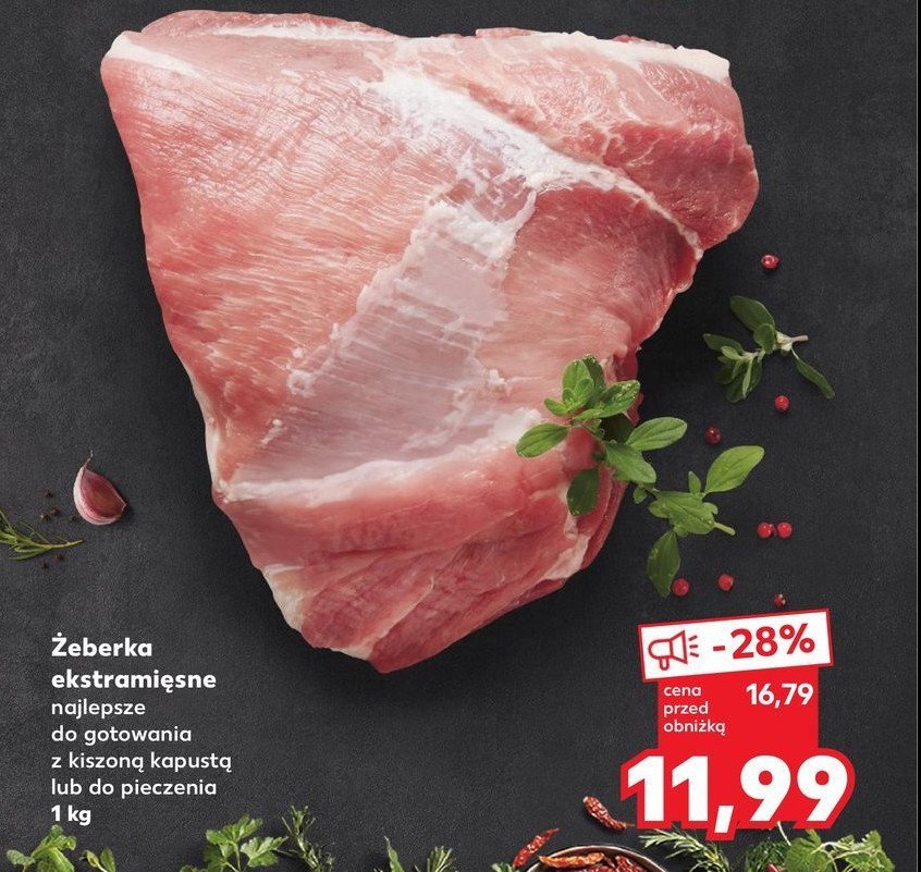 Żeberka ekstramięsne promocja