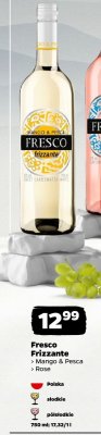 Wino Fresco Frizzante Mango & Pesca promocja w Netto